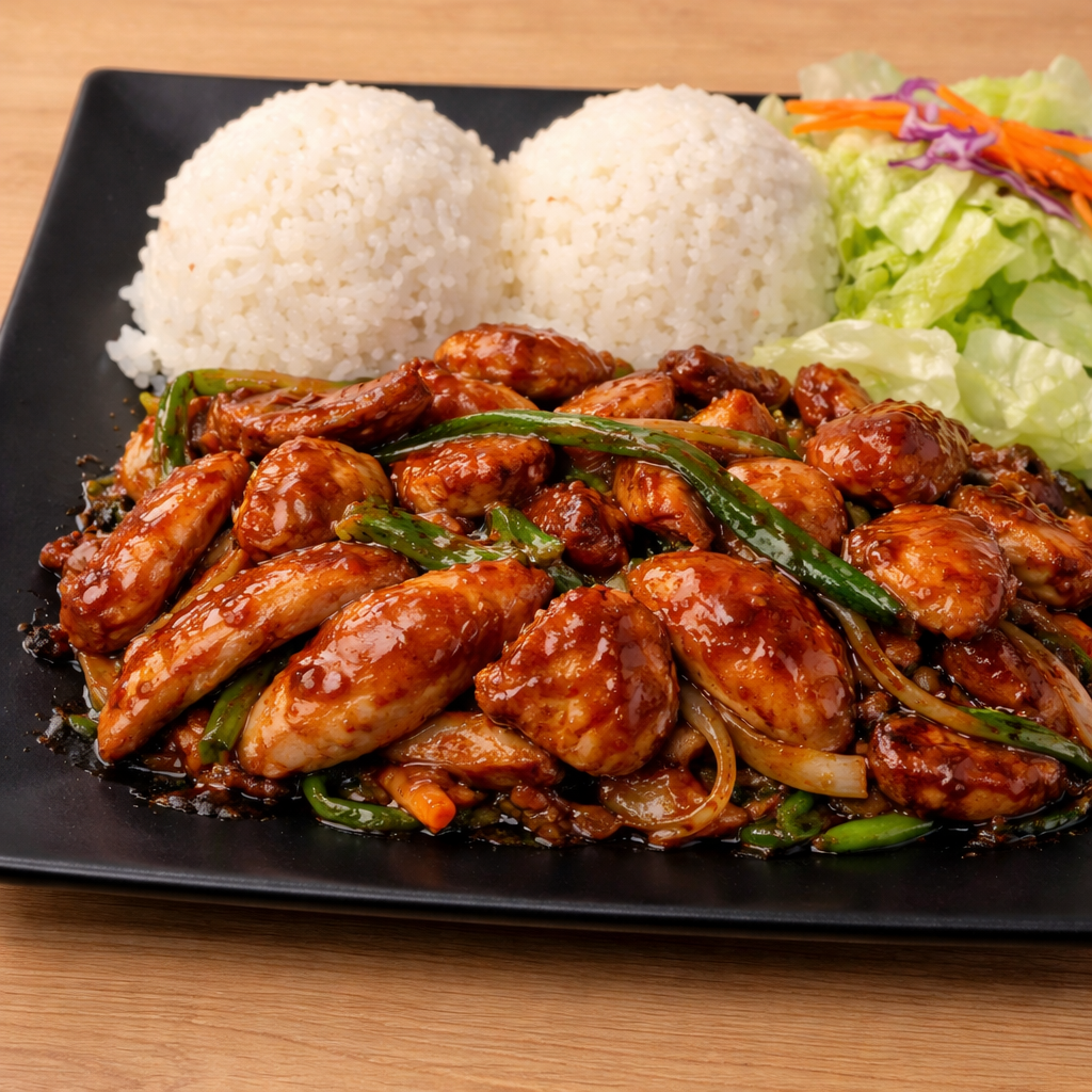 L1. Lunch Chicken Teriyaki + Gyoza 2 | Ichi 5 Teriyaki in Bonney Lake